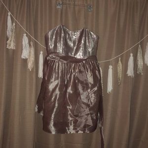 Babydoll sequin top dress